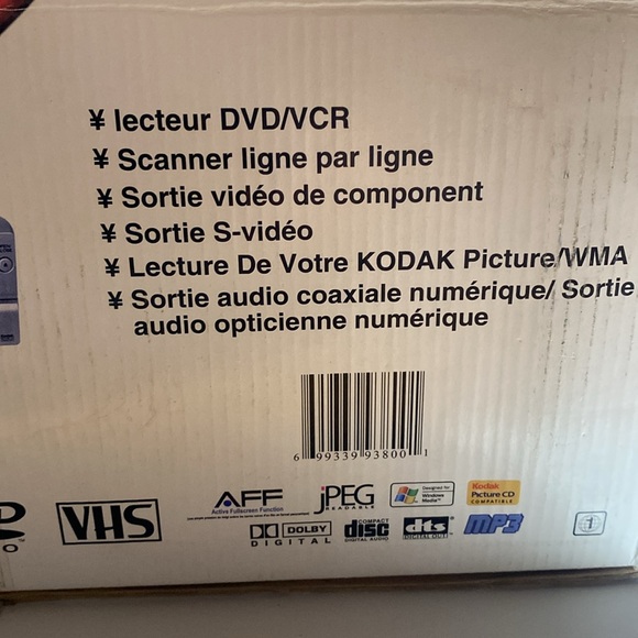 APEX ADV-3800 DVD/VCR COMBO NIB - Picture 2 of 10